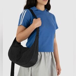 BAGGU Medium Nylon Crescent Bag (NEW)